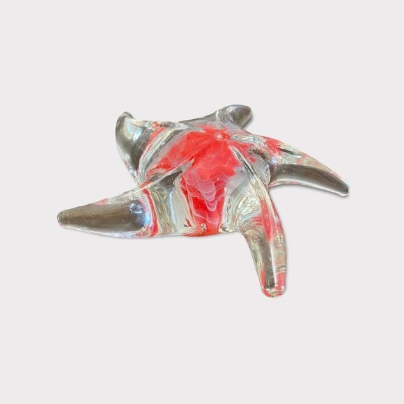 3/$15 Glow In The Dark Glass Starfish Decor - Picture 2 of 4